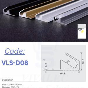 VLS D08 Aluminum Profile for Home