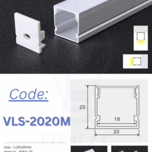 VLS 2020M Aluminum Profile for Office