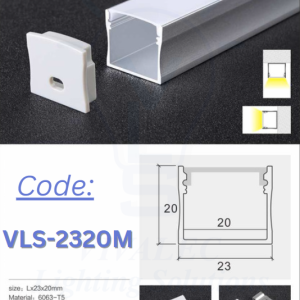 VLS 2320M Aluminum Profile for Office