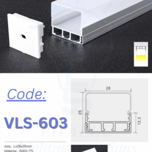 VLS 603 Aluminum Profile for Office