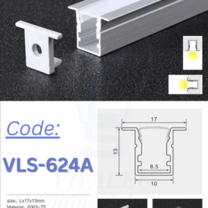 VLS 624A Aluminum Profile for Home
