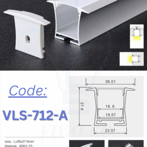 VLS 712A Aluminum Profile for Office