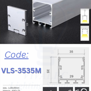 VLS 3535M Aluminum Profile for Office