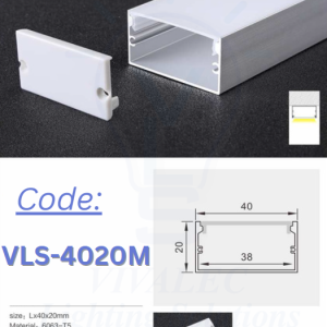 VLS 4020M Aluminum Profile for Office