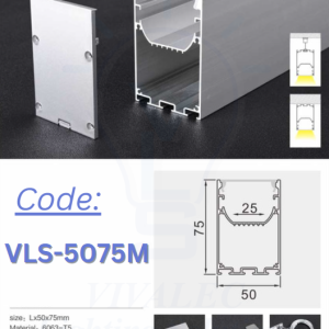 VLS 5075M Aluminum Profile for Office