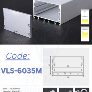 VLS 6035M Aluminum Profile for Office