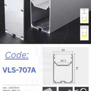 VLS 707A Aluminum Profile for Office