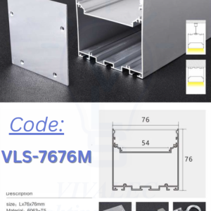 VLS 7676M Aluminum Profile for Office