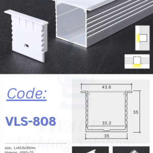 VLS 808 Aluminum Profile for Office