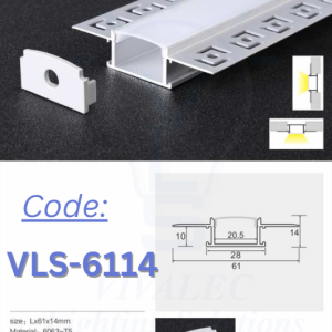 VLS 6114 Aluminum Profile for Office