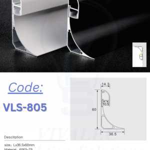 VLS 805 Aluminum Profile for Office