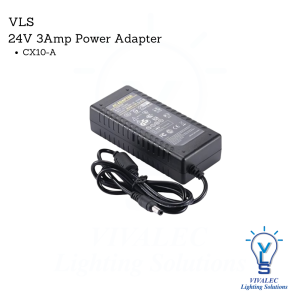VLS Mini Magnetic Track Light 24V 3Amp Power Adapter
