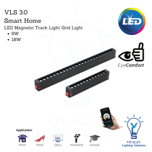 SMART HOME 3.0 LED MAGNETIC TRACK LIGHT GRID LIGHT VLS2509S/2518S