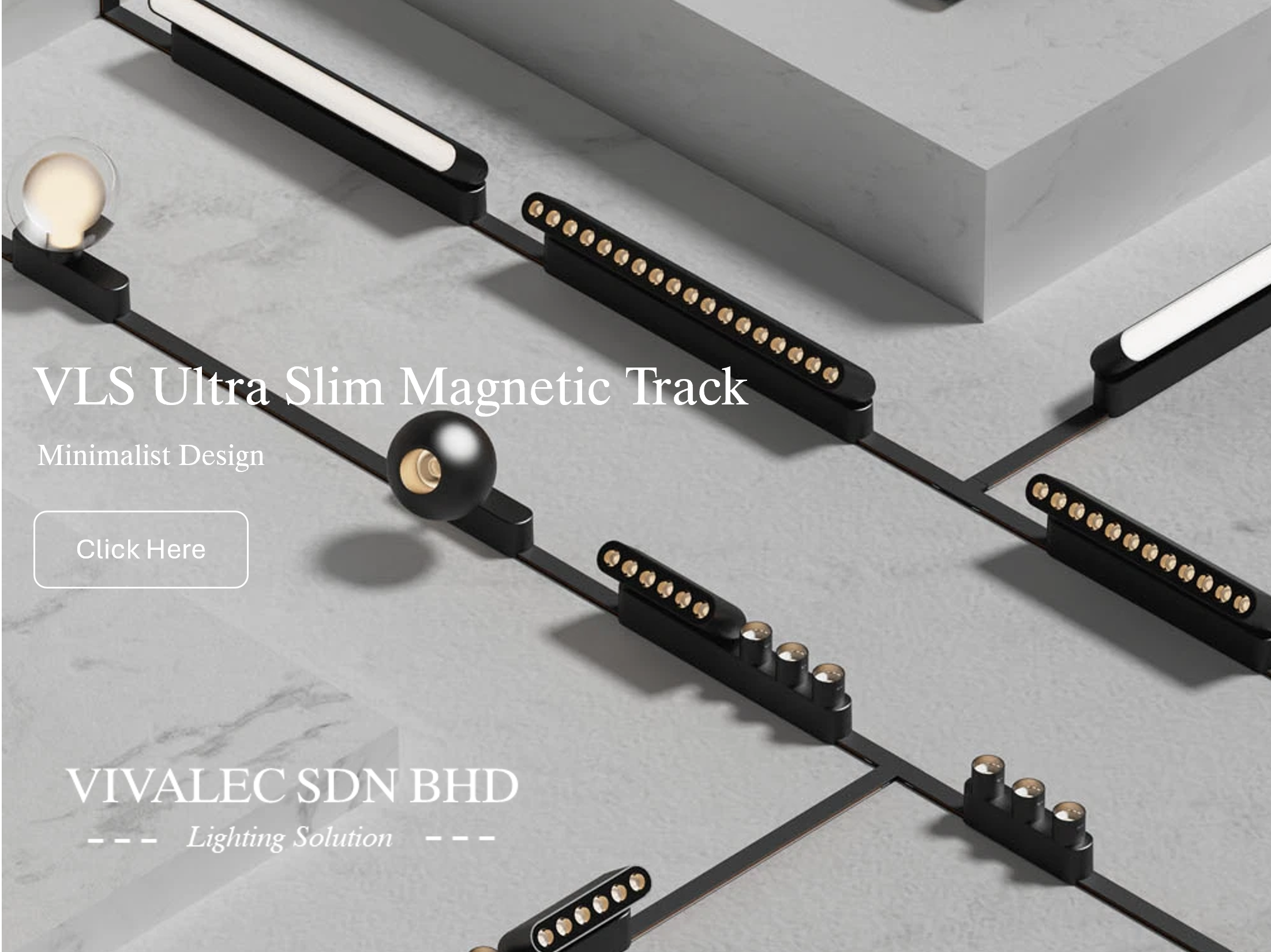 VLS Ultra Slim Magnetic Track