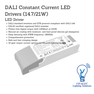 AiDiming PE14DA & PE20DA DALI Constant Current LED Driver