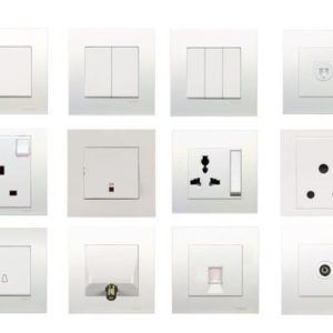 Vivace Switch and Socket 1G 2G 3G 13A Heater Air Cond TV Cat5