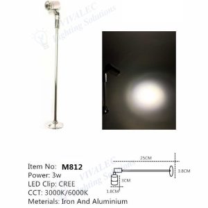 VLS LED Mini Showcase M812 3W