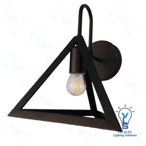 VLS B3830 Triangle Metal Cage Wall Light E27