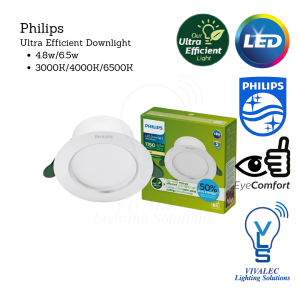PHILIPS VLS Ultra Efficient Downlight 4.8W/6.5W