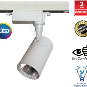 LED TRACK LIGHT 10W LED 3000K WARM WHITE