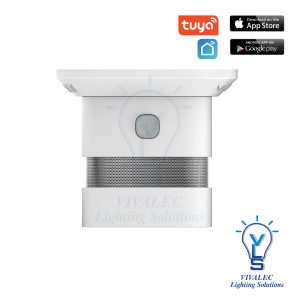 RETOUCH TUYA Zigbee Smoke Detector Fire Burning Smoke High Sensitivity Safety Prevention