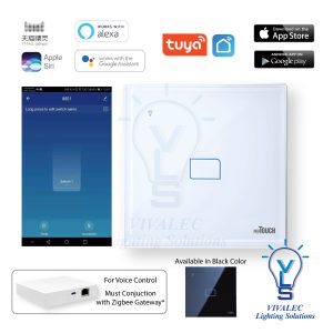 RETOUCH Zigbee 1G, 2G, 3G & 20A Remote On/Off, Timer, Voice Control Google Home, Amazon Alexa, Tmall Genie