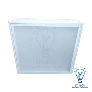 GAC2222/AL/MM/LE/LED/2E Office Recessed Type Prismatic Diffuser LED Fitting (Metric 600mm x 600mm)