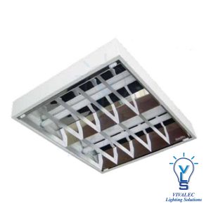PRISMATIC DIFFUSER (GAC2222/AL/LE/LED/2E) Office Recessed LED Fitting (Metric 595mm x 595mm)