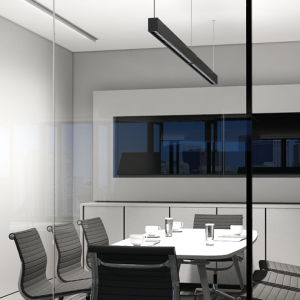 VLS Anti-Glare LED Linear Light suitable for office lighting, conference room, president room, meeting room