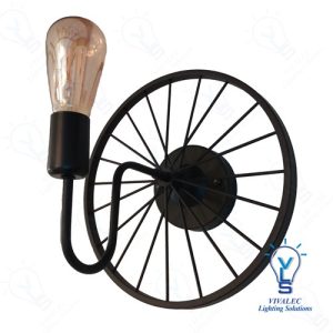 VLS B3859 Metal Wheel Shape Wall Light E27