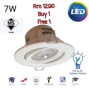 VIVALEC VKY LED EYEBALL 7W PC