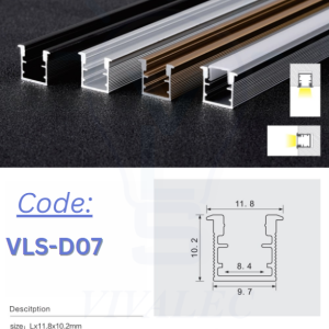 VLS-D07 Aluminum Profile for Cabinet