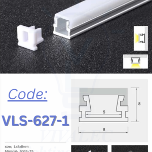 VLS-627-1 Aluminum Profile for Cabinet