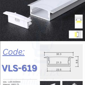 VLS-619 Aluminum Profile for Office
