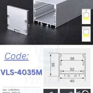 VLS-4035M Aluminum Profile for Office