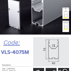 VLS-4075M Aluminum Profile for Office