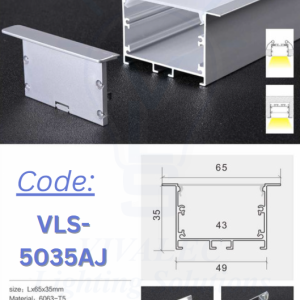 VLS-5035AJ Aluminum Profile for Office