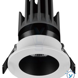 VLS Anti-Glare COB LED 7w Spotlight ( Deep BLK )