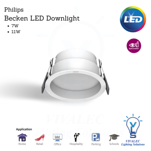 PHILIPS VLS Becken LED Downlight 7W/11W