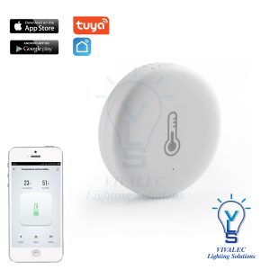 RETOUCH TUYA Zigbee Temperature & Humidity Sensor Temperature Alert Notification