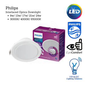 Philips Meson Interlaced Optics LED Recessed Ceiling Downlight 9W/13W/17W/21W/24W