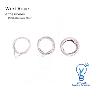 Weri Rope - Durable & Flexible Rope for Lighting and Decorative Use